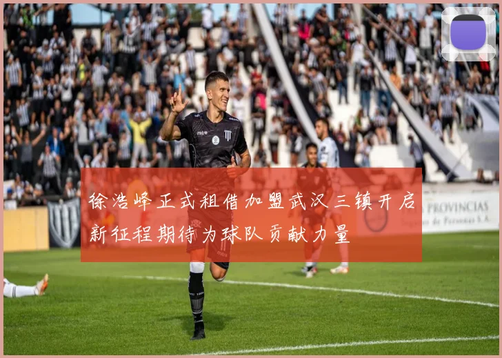徐浩峰正式租借加盟武汉三镇开启新征程期待为球队贡献力量